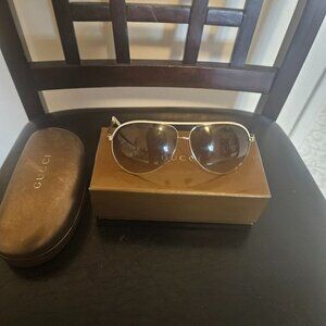 Gucci sunglasses and belt for sale